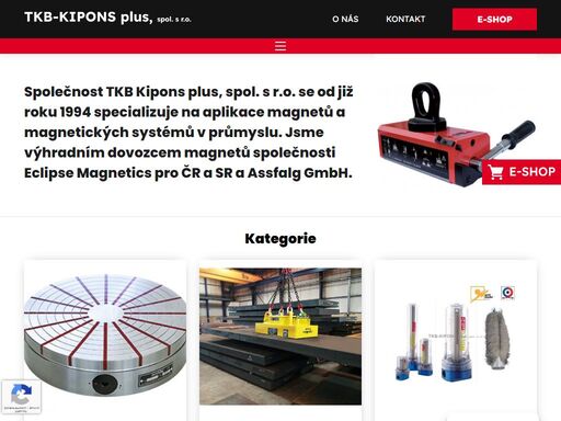 prodej magnetických upínačů pro frézování, soustružení a broušení. dodáváme břemenové magnety, odmagnetovače. nabízíme feritové, smco, alnico a fendb magnety.