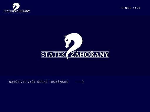vaše české toskánsko. vítejte na statku záhořany, jehož kořeny sahají až do patnáctého století.  jsme chovatelská a jezdecký areál, který se primárně věnuje ustájení koní a trenérské činnosti pro parkur a drezúru.