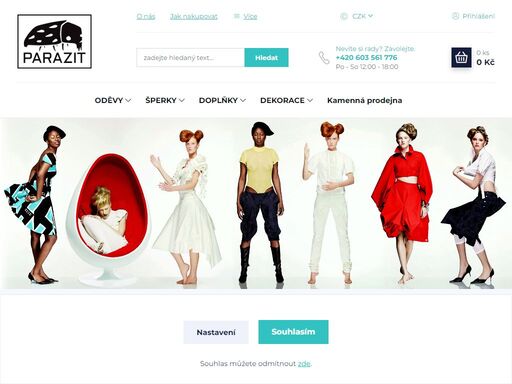 originální móda a design od českých a slovenských návrhářů, šperkařů, designérů i řemeslníků. 