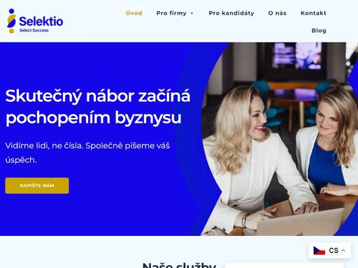 jsme executive search & consulting partner pro váš růst. najdeme vám špičkové lídry a talenty napříč eu. mezinárodní dosah, osobní přístup.