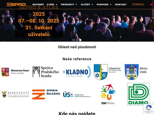 zabýváme se vývojem programového vybavení, dodávkami dat a komplexními službami včetně systémové integrace v oblastech gis.