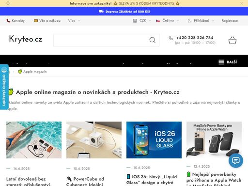 ?? kryty, pouzdra, elektronika a příslušenství pro iphone, samsung a další! ? přes 350 000 spokojených zákazníků. ?? prodejna v brně. ?? vše skladem na kryteo.cz!
