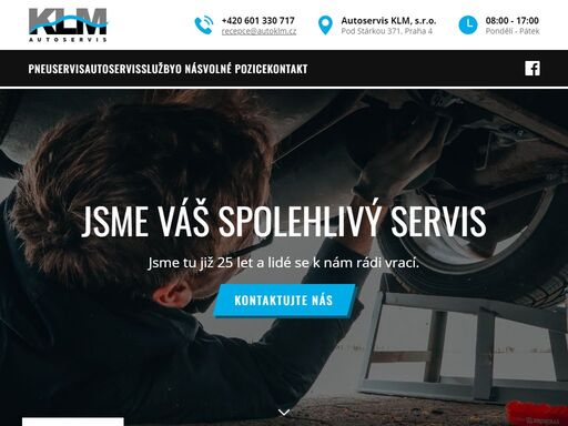 jsme tu již 25 let a lidé se k nám rádi vrací. děláme garanční prohlídky a taky opravujeme převodovky. jsme váš spolehlivý autoservis.
