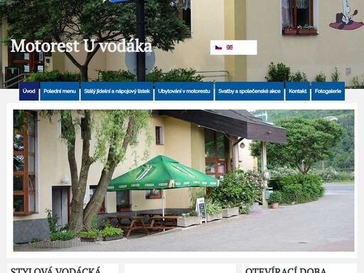 motorest u vodáka