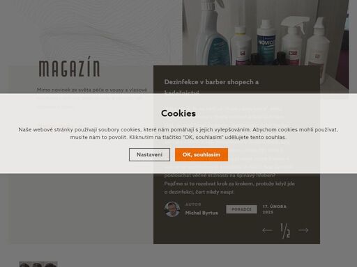 vše pro gentlemany a barbershopy. v nabídce najdete nejen potřeby na holení, ale i produkty pro vousáče a kvalitní pánskou kosmetiku.