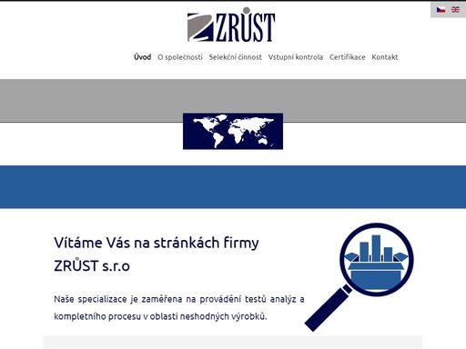 naše specializace je zaměřena na provádění testů analýz a kompletního procesu v oblasti neshodných výrobků.