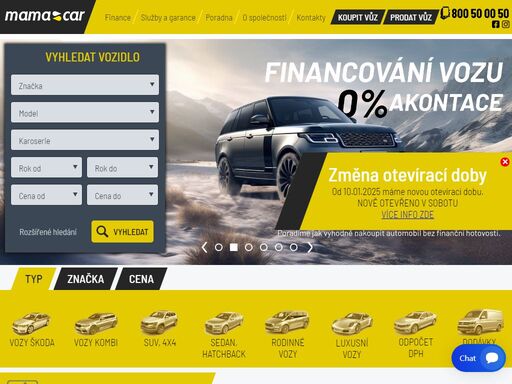 autobazar mama car praha - více než 350 vozů na ploše 10 000m2. auta po prvním majiteli, s garancí původu, najetých kilometrů a servisní historií.