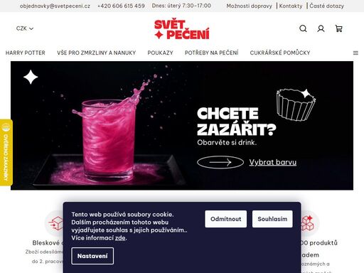 nakupujte cukrářské i pekařské pomůcky na jednom místě. pro michelinské cukráře i domácnosti. vyberte si své nové pomocníky!