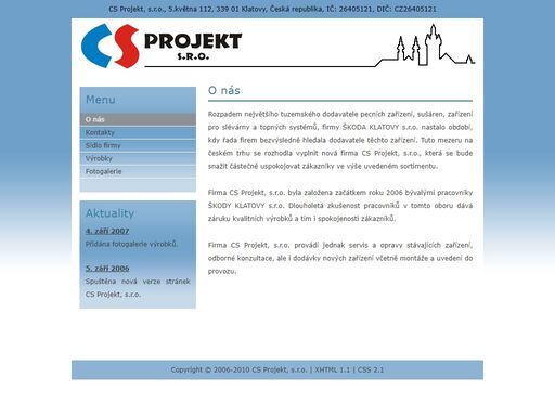cs projekt, s.r.o.