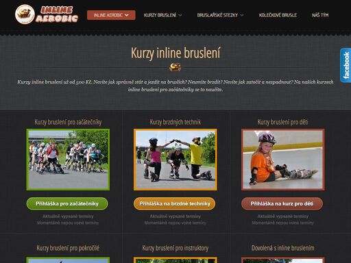 kurzy inline bruslení pouze od 500 kč. nevíte jak správně stát a jezdit na bruslích? neumíte brzdit? nevíte jak zatočit a nespadnout? my vás to naučíme.