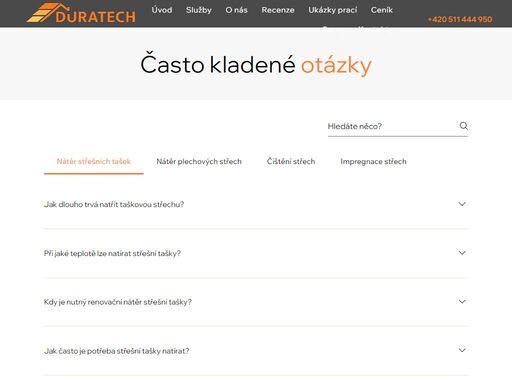 duratech – špičkové nátěry a renovace střech s dlouhou životností. spolehněte se na odborníky a získejte krásnou a chráněnou střechu.