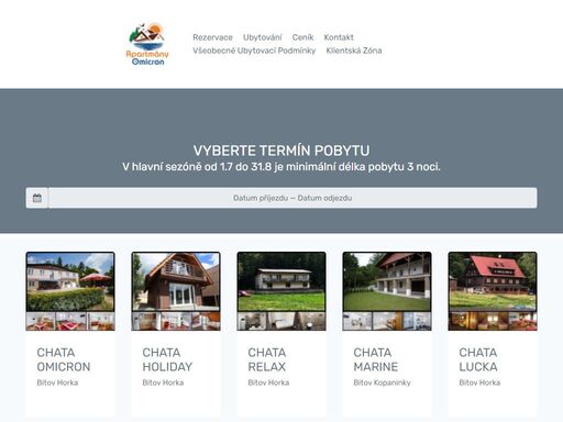 ubytování na vranovské přehradě, zažijte to nejlepší léto právě v našich apartmánech omicron.