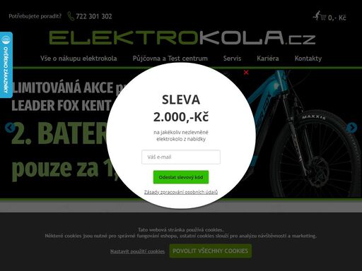 kvalitní elektrokola za výhodné ceny vám dovezeme zdarma kamkoliv v čr. elektrokolo bude 100% složené a seřízené, připravené k okamžité jízdě. nemusíte nic skládat ani montovat! elektrokolo vám může dovézt instruktor, který na místě kolo předvede a seznámí vás s jeho obsluhou. garanční servis elektrokol v místě vašeho bydliště.