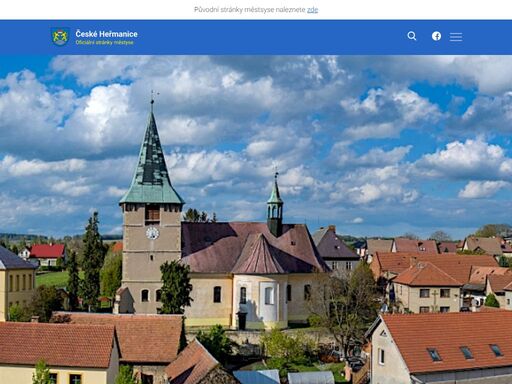 městys české heřmanice - informační portál