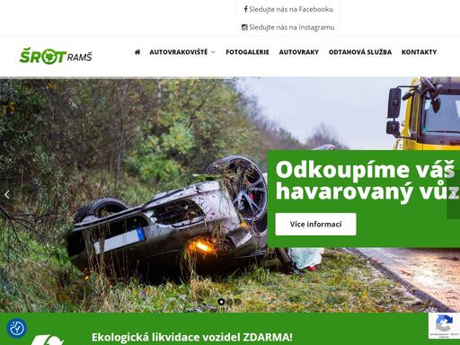 informační prezentace průmyslového areálu šrot ramš.