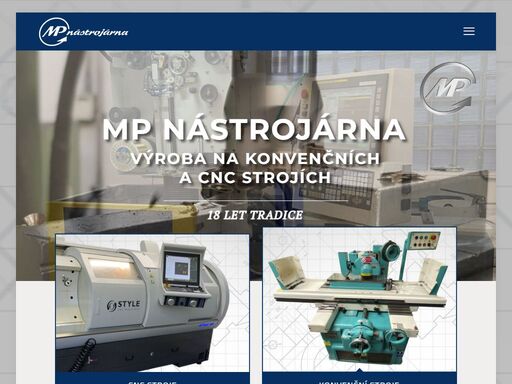 mp nástrojárna úpice, výroba na konvenčních a cnc strojích