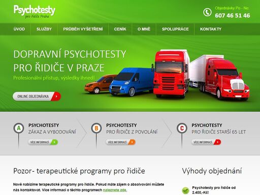 psychotesty pro řidiče praha, ceny od 2 300 kč, vyřízení trvá přibližně 2-3 hodiny, výsledky ihned! pro objednání na dopravní psychologické vyšetření volejte na tel: 607 465 146