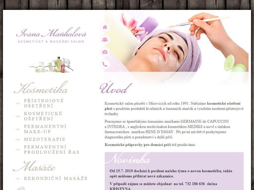 salon,kosmetický salon,masážní salon,kosmetika,masáže,kosmetické ošetření,permanentní make-up