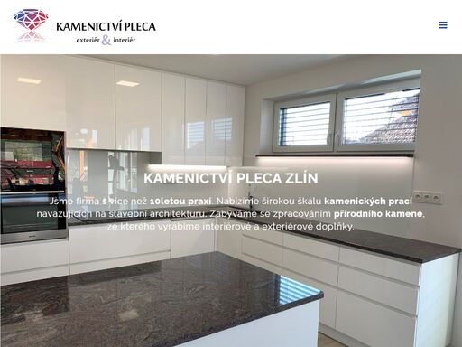 naše kamenictví zpracovává přírodní kámen, ze kterého vyrábíme a montujeme kuchyňské a koupelnové desky, schody, parapety a další produkty.