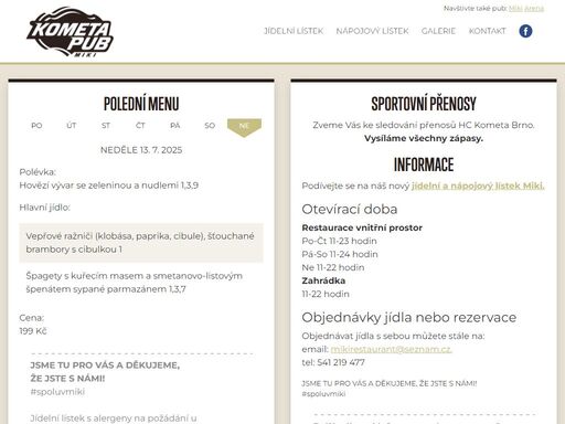 kometa pub