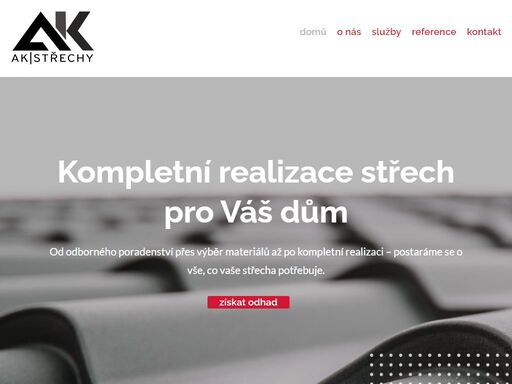 ak střechy – profesionální střechy havířov, ostrava a okolí. stavby, opravy, rekonstrukce. oplechování. spolehlivý tým, bezplatná konzultace.