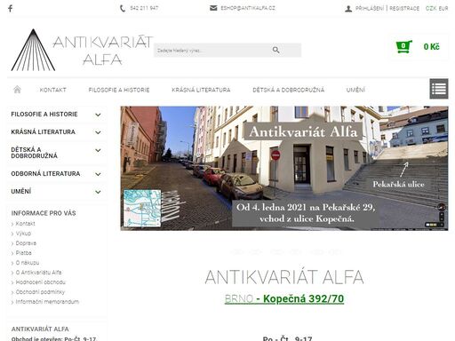 nákup a prodej hodnotných knih, starých tisků a map, grafiky a pohlednic. prodej online v našem eshopu.