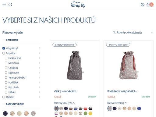wrapáčky jsou funkční pytlíky na pečivo firmy wrap up z beskyd. díky inovativní membráně fresh up uchovají chléb déle čerstvý bez plísní. k nim šijeme doplňky do kuchyně.