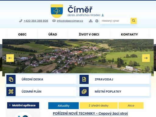 obec číměř