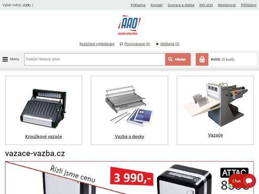 vítáme vás na stránkách kancelarskepotreby.net kde naleznete veškeré kancelářské potřeby a vybavení, kancelářskou techniku, kancelářský nábytek.