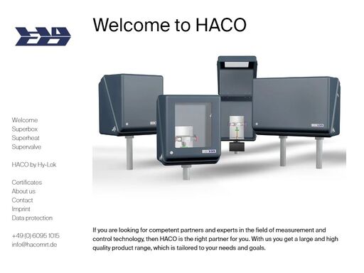 haco mess- und regeltechnik