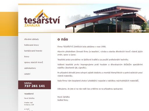www.tesarstvizahalka.cz