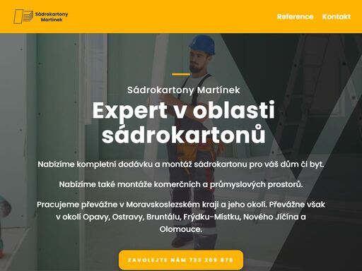 realizujeme veškeré práce se sádrokartony, akustickými a tepelnými izolacemi, včetně příček a podhledů v okolí opavy, ostravy, bruntálu, frýdku-místku.