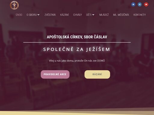 bůh se s tebou chce smířit a mít s tebou blízký, každodenní vztah. my jsme skupina křesťanů, kteří boha poznali skrze jeho syna ježíše. zveme tě na naše shromáždění v neděli a na akce během týdne.