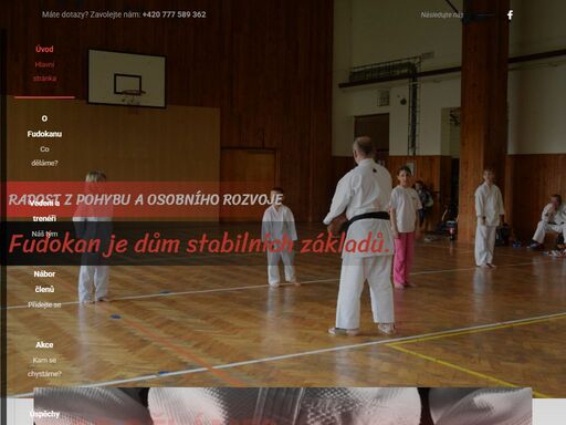 provozujeme klub tradiční karate fudokan ústí nad labem