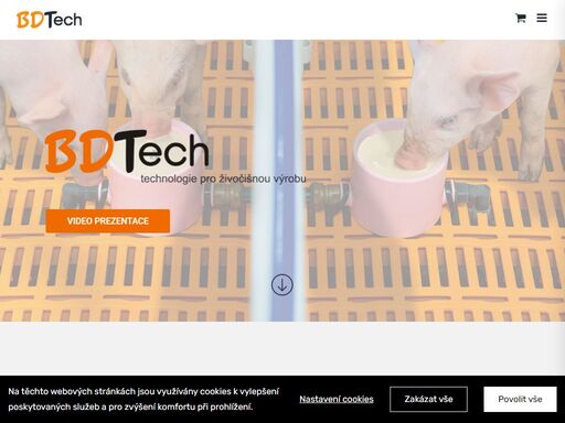 oficiální zastoupení německé firmy big dutchman pro čr v oblasti technologií pro živočišnou výrobu.
