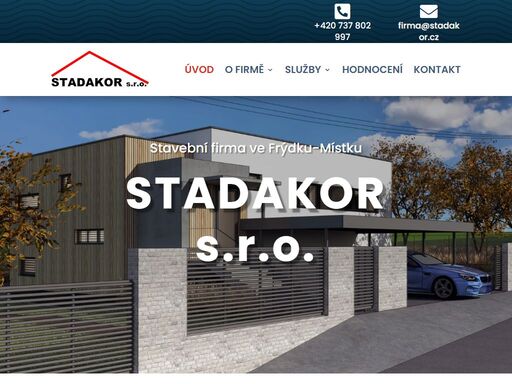 stadakor stavební firma ostrava