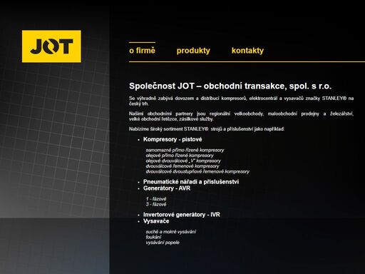 o firmě