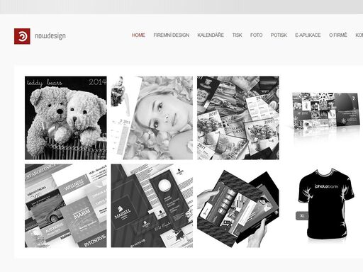 vydáváme kalendáře a tvoříme logotypy, vizitky, hlavičkový papír, webové stránky, firemní design.