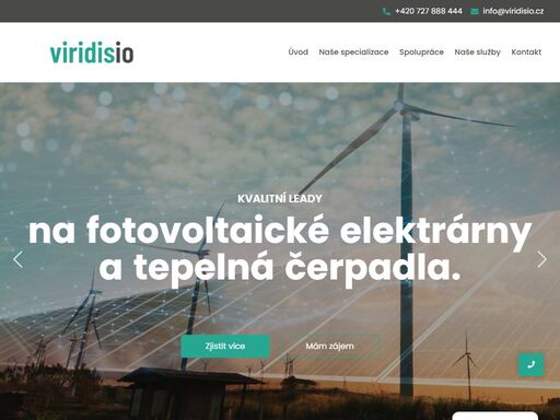 dodáváme kvalitní leady pro fotovoltaické elektrárny a tepelná čerpadla.