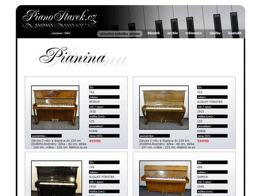 www.pianostarek.cz