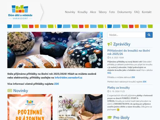 ddm, varnsdorf, dům dětí ddm varnsdorf