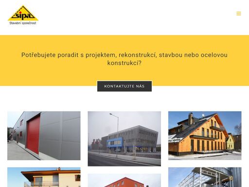 stavební firma sipa s.r.o. provádí výstavbu bytových a průmyslových staveb a rekonstrukce objektů. staví novostavby, dále v nabídce inženýrská a projekční činnost.