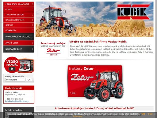 kubík zetor