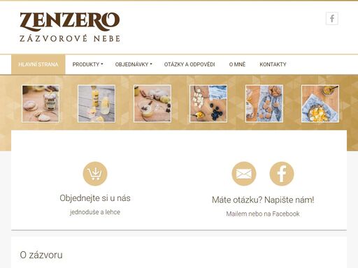 zenzero - zázvorové nebe. zázvorový sirup, sušenky, bonbóny, kandovaný zázvor.