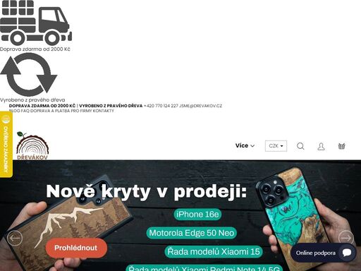 dřevěné ručně vyráběné obaly a kryty na telefony, náušnice, vizitkáře, klíčenky, přívěsky, náramky a mnoho dalších doplňků.