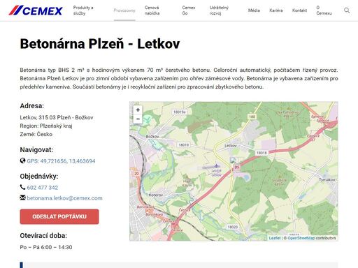  betonárna plzeň - letkov 


                 

                 
                     
               ...