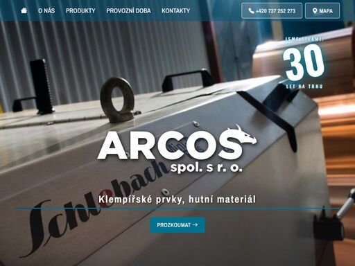 arcos - výroba a prodej klempířských prvků, hutní materiál