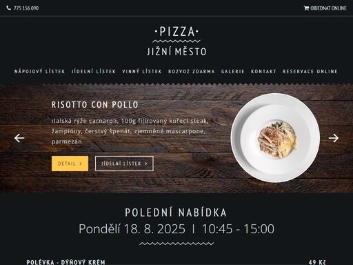 www.pizzajiznimesto.cz