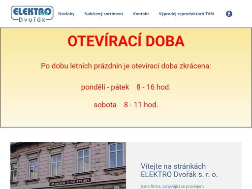 elektro valašské meziříčí,elektro dvořák,elektro křižná,elektro valmez,valmez,dvořák valašské meziříčí,dvořák valmez,odpuzovač,deramax,plašič,tvm,reproduktor