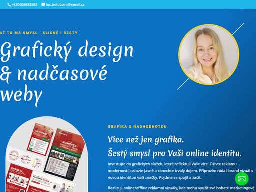 okouzlete své klienty přívětivým moderním vzhledem webových stránek. ať na vašem webu intuitivně nacházejí, co potřebují. slaďte si svou online prezentaci. | ať to má smysl. klidně i šestý.